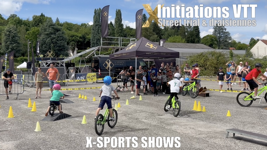 Les initiations signées X-Sports Shows sur le Tour de l'Ain 2024